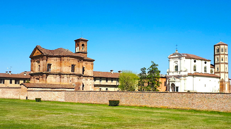 L'opera di Margherita Raso sul campanile dell'Abbazia di Santa Maria in Lucedio